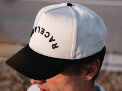 Raceland Inverted Logo Hat - Cream